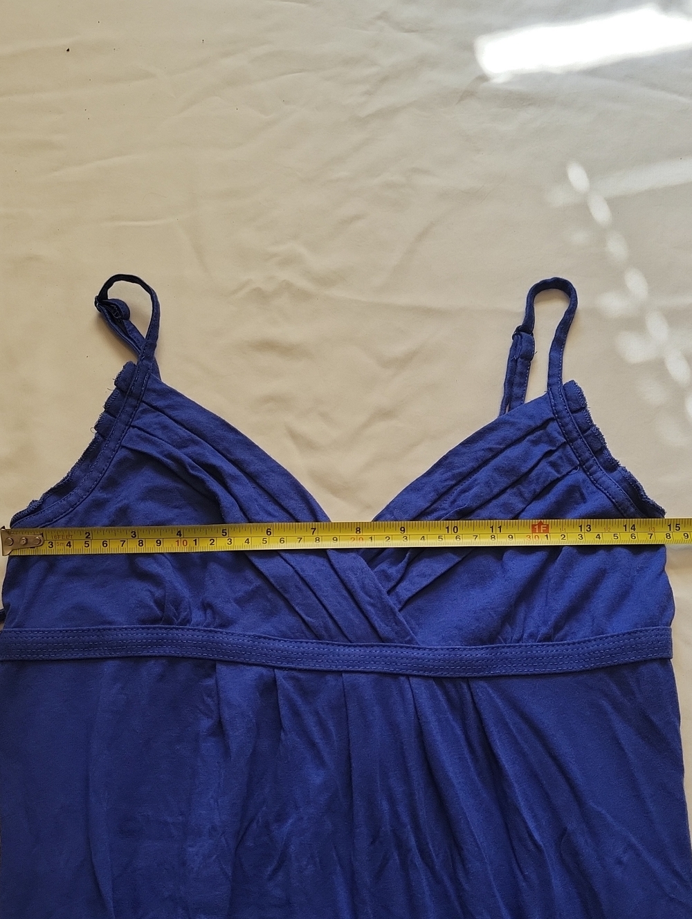American Eagle Outfitters Blue Spaghetti-Strap Dress - Picture 3 of 5